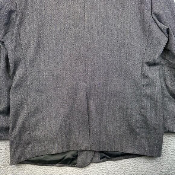 Joseph Feiss Blazer Mens‎ 50R Gray Lambs Wool 2 Button Business Casual Office - Picture 8 of 16